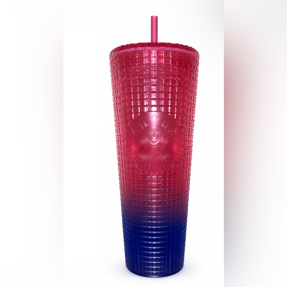 Starbucks Pink and Blue Ombre Tumbler